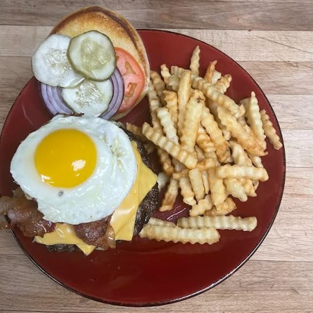 Heart Attack Burger.