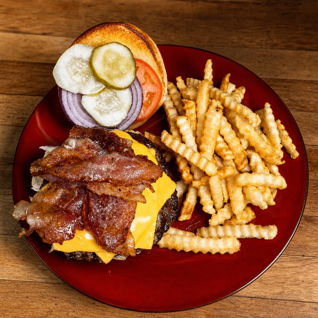 Bacon Cheeseburger.