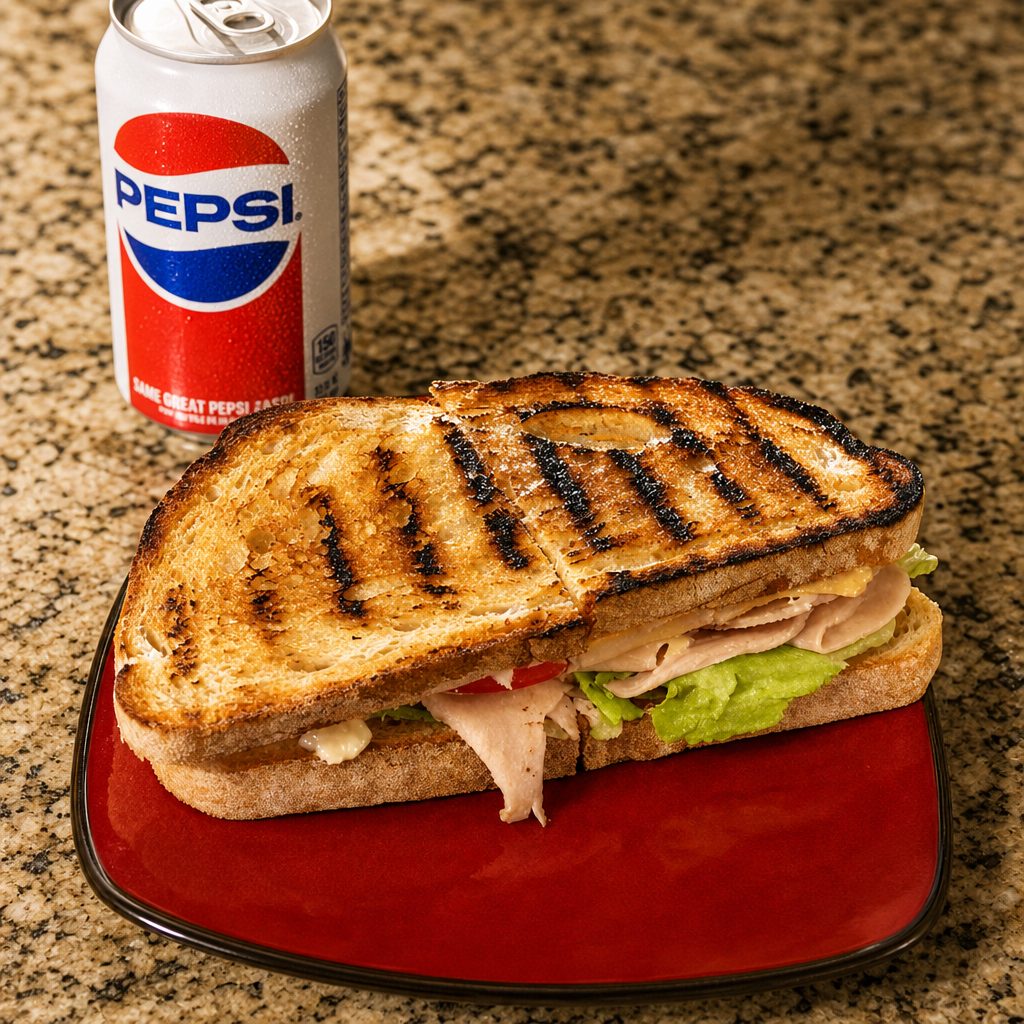 Turkey & Swiss Cheese Sub.