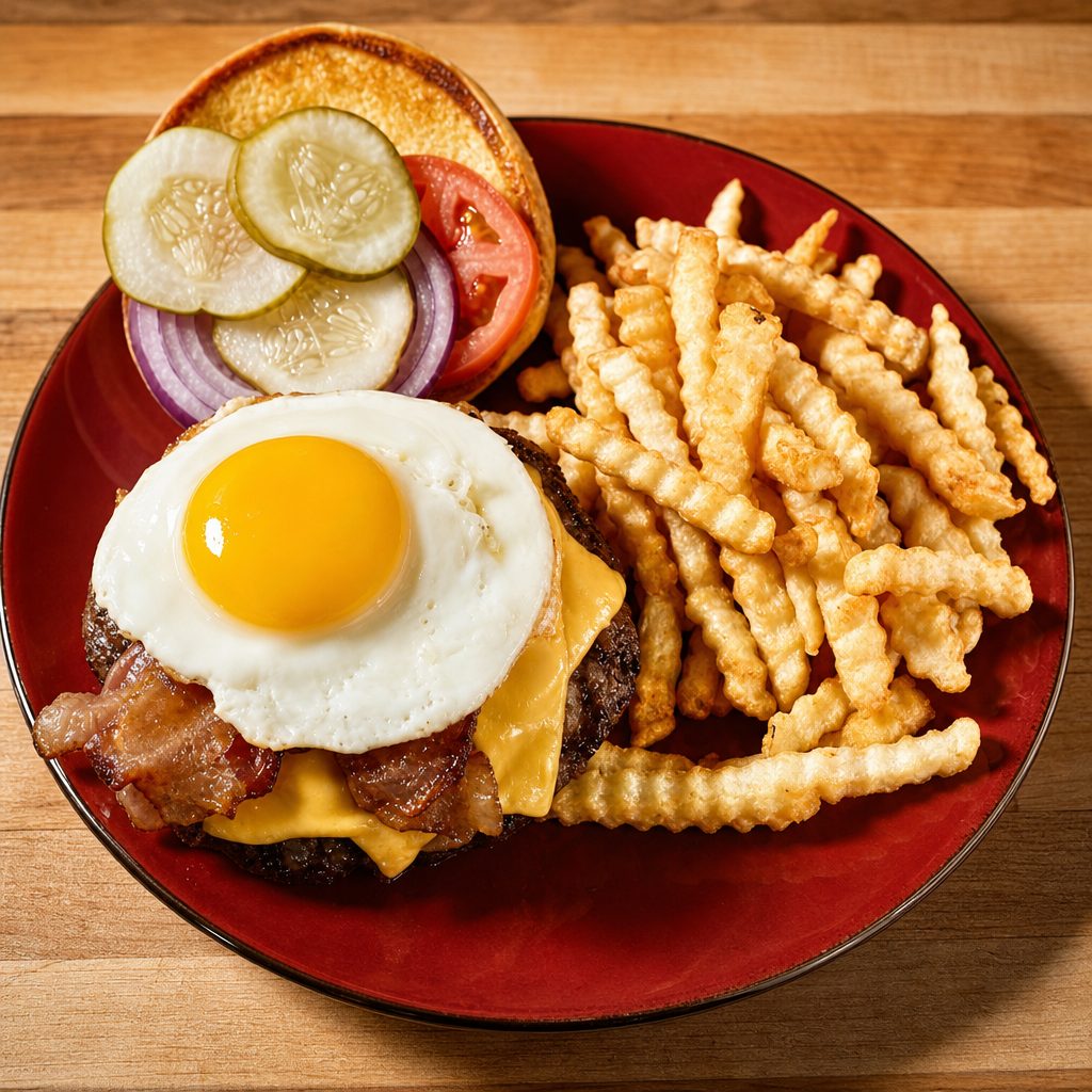 Heart Attack Burger.