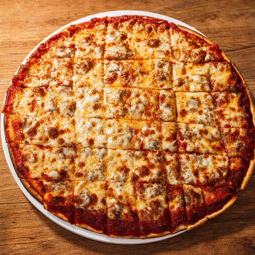 Thin Crust Pizza (18").